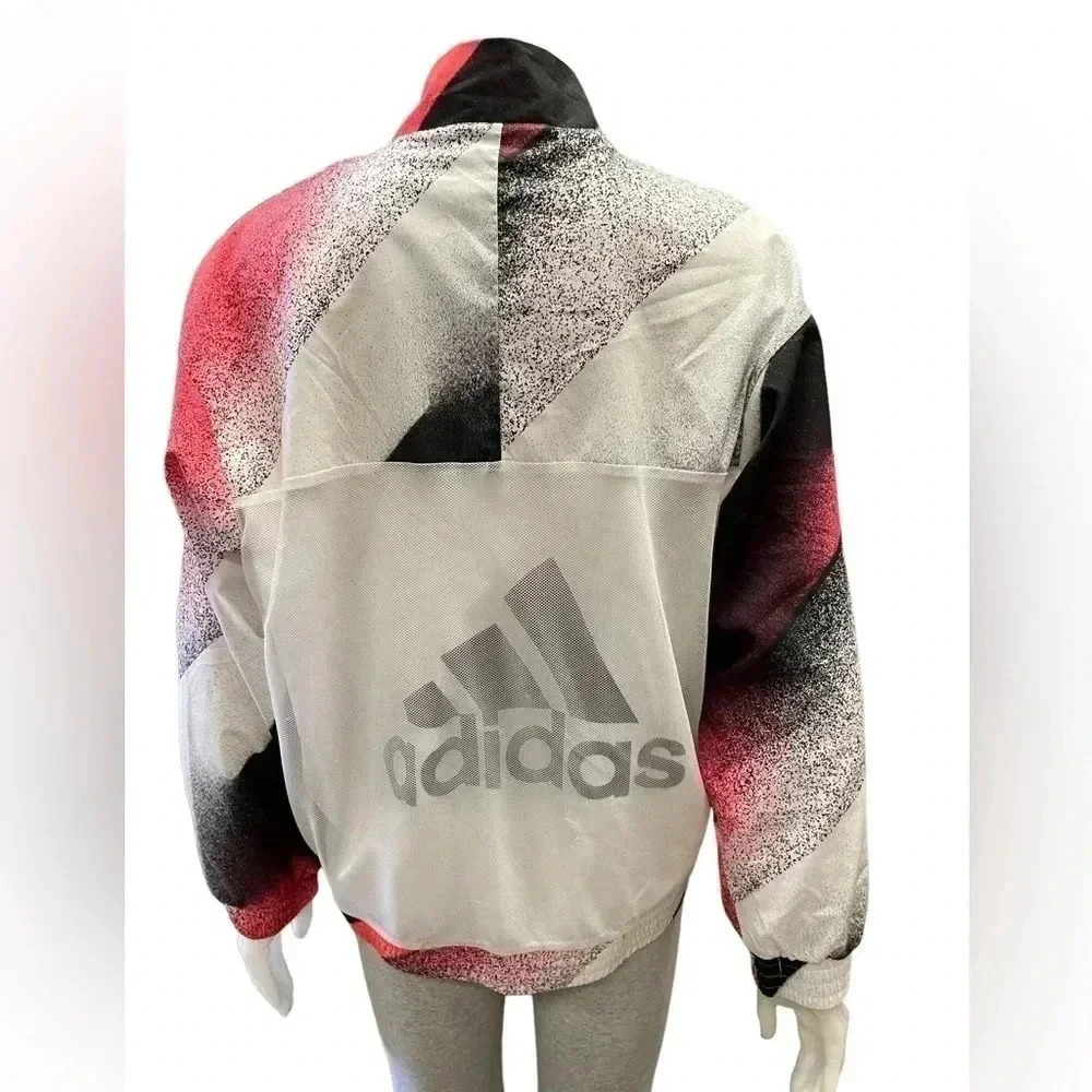 Adidas Unleash Confidence Woven Track Jacket Size  Medium - Picture 4 of 12
